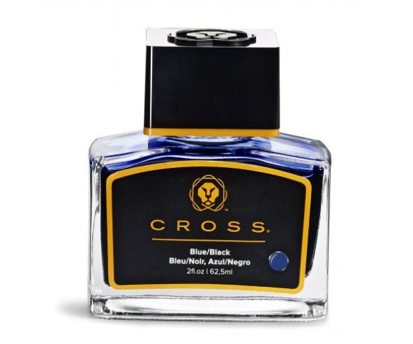 Cross Blue-Black, modročerný lahvičkový inkoust