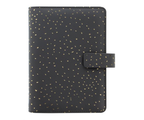 Diář Filofax Confetti Charcoal osobní