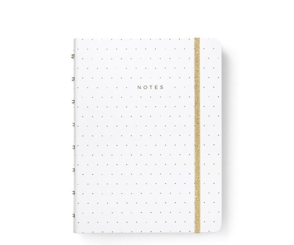 Filofax Moonlight White A5 zápisník