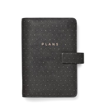 Diář Filofax Moonlight Osobní černý