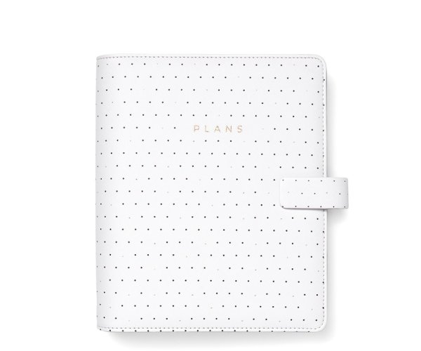 Diář Filofax Moonlight A5 bílý