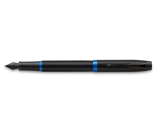 Parker Royal I.M. Vibrant Rings Marine Blue, plnicí pero