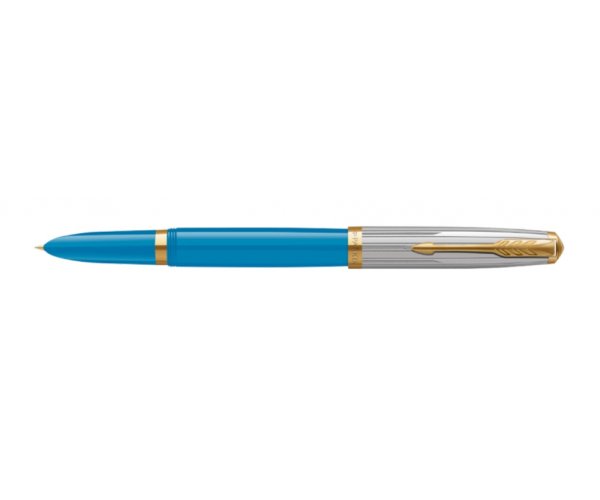 Parker 51 Premium Turquoise GT, plnicí pero