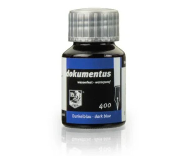 Rohrer & Klingner Dark Blue dokumentní inkoust modrý 50 ml