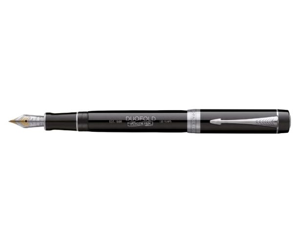 Parker Royal Duofold 135th SE Black CT, plnicí pero s pouzdrem