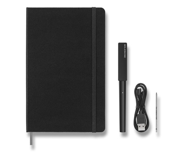 Moleskine Smart Writing pero a zápisník, dárková sada 