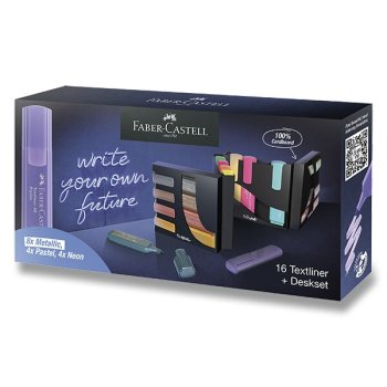 Faber Castell Textliner 46 stolní souprava 16 ks