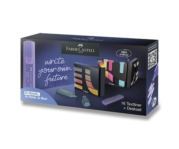 Faber Castell Textliner 46 stolní souprava 16 ks