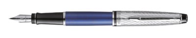 Waterman Expert Deluxe Metallic Blue, plnicí pero