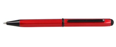 Online Hexagon Stylus Red, kuličkové pero