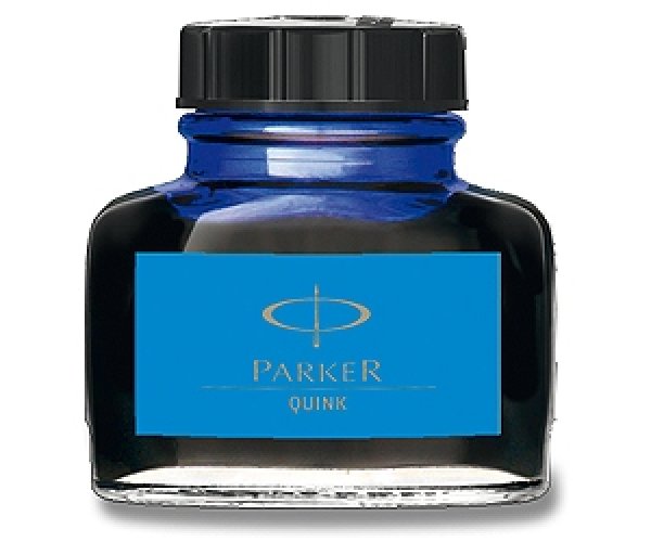 Parker Washable Blue, modrý lahvičkový inkoust