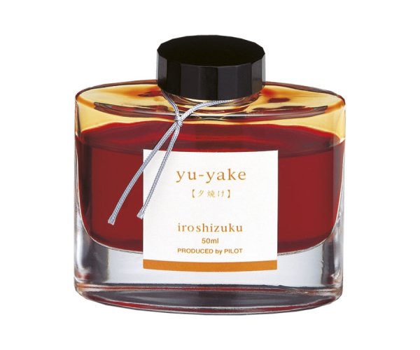 Pilot Iroshizuku Yu-Yake - Sunset, lahvičkový inkoust