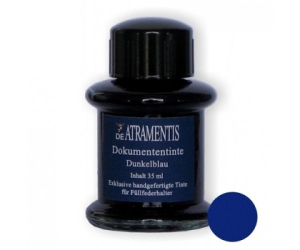 De Atramentis Document Dark Blue, dokumentní inkoust