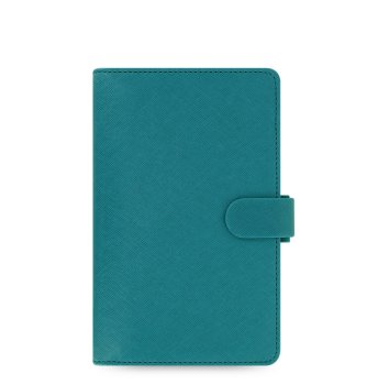 Diář Filofax Saffiano Compact akvamarín