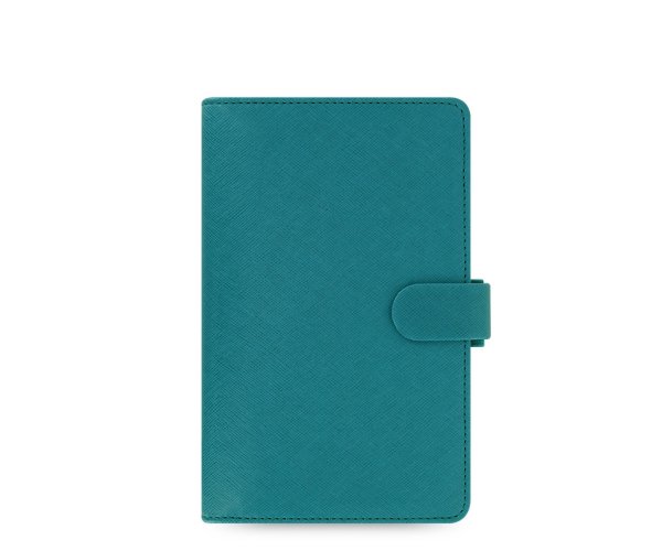 Diář Filofax Saffiano Compact akvamarín