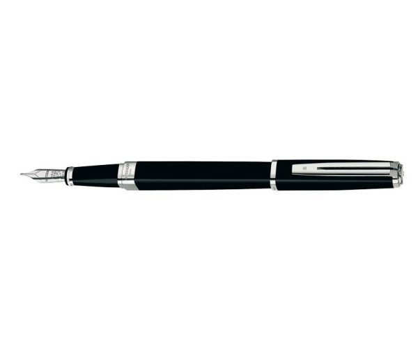 Waterman Exception Slim Black Lacquer ST, plnicí pero