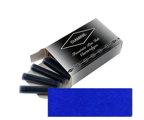 Diamine Royal Blue, inkoustové bombičky