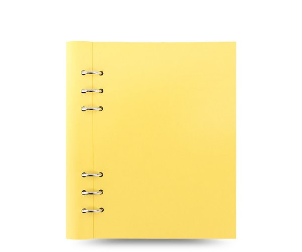 Filofax Clipbook A5 Pastels Lemon